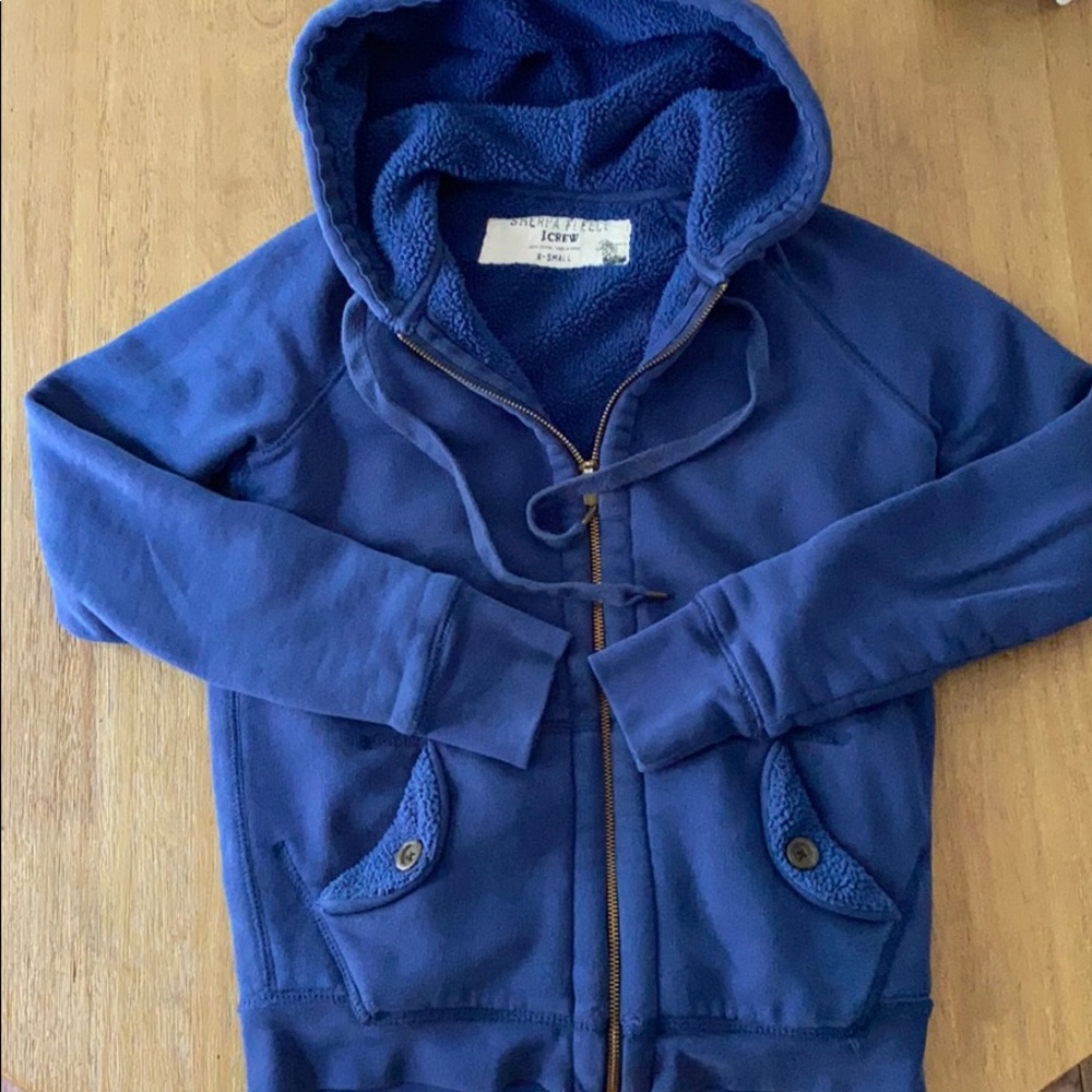 J. Crew Sherpa Sweatshirt